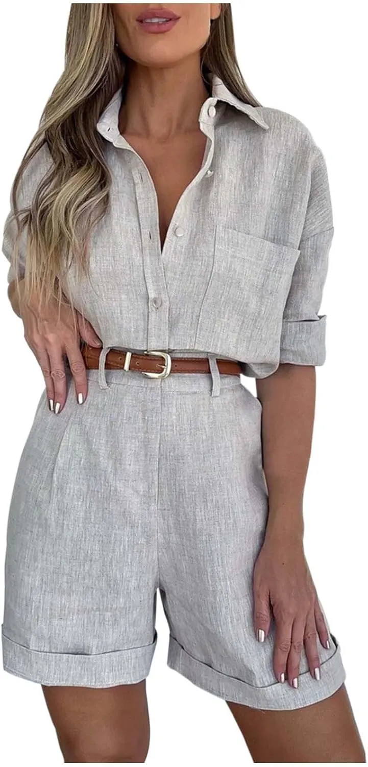 2 Piece Sets for Women Lounge Set Summer Casual Oversized Shirts Biker Shorts Matching Lounge Set Sweatsuits