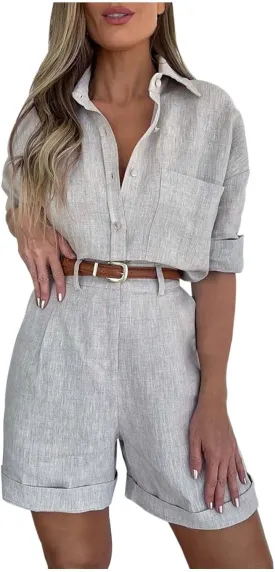 2 Piece Sets for Women Lounge Set Summer Casual Oversized Shirts Biker Shorts Matching Lounge Set Sweatsuits