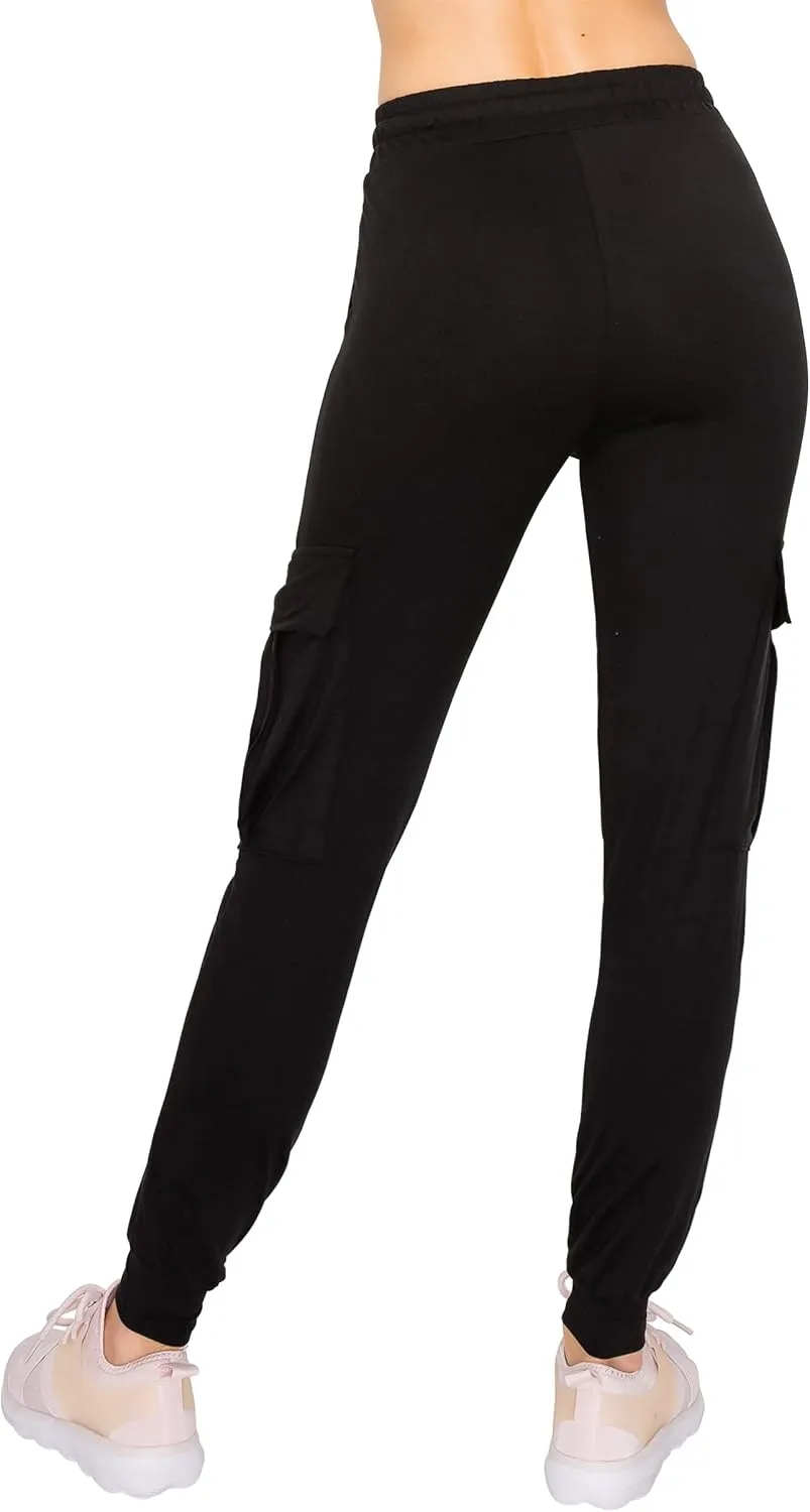 ALWAYS Cargo Jogger Pants for Women - Super Soft Casual Lounge Sweatpants