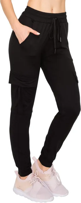 ALWAYS Cargo Jogger Pants for Women - Super Soft Casual Lounge Sweatpants