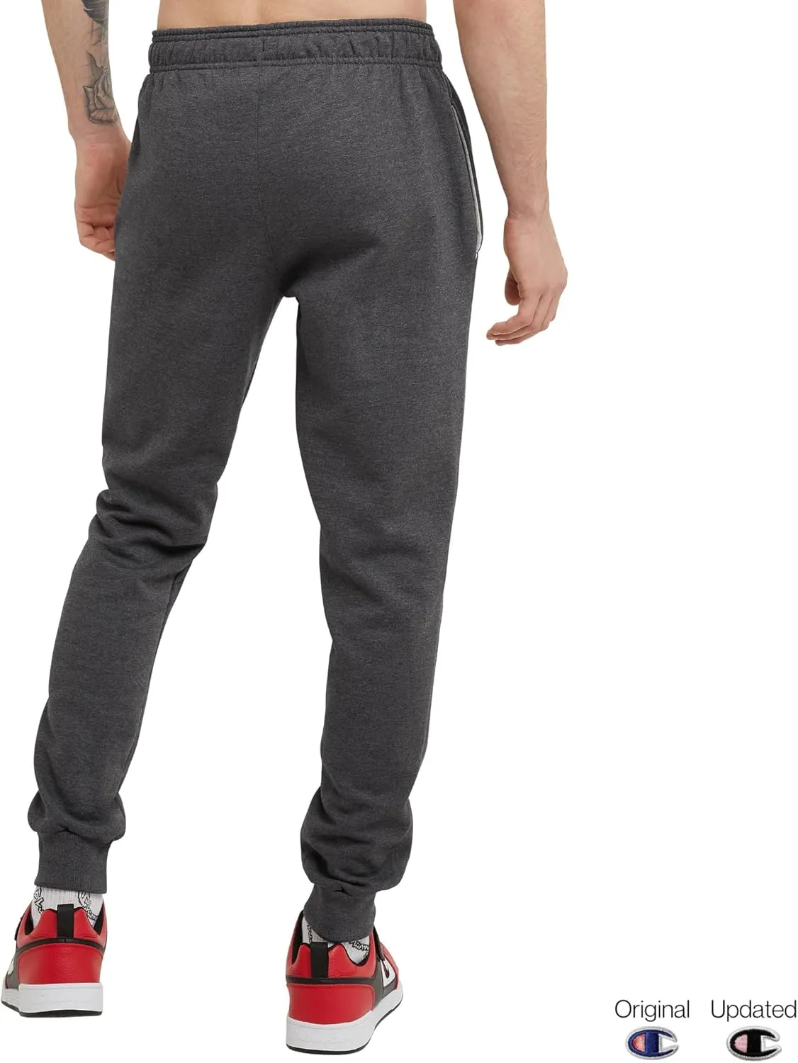 Champion Men's Joggers, Powerblend, Fleece Joggers, Sweatpants for Men (Reg. or Big & Tall)