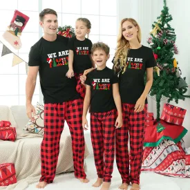 Christmas Pajamas for Family,Family Holiday PJS Matching Sets,Xmas Jammies for Couples, T-Shirt