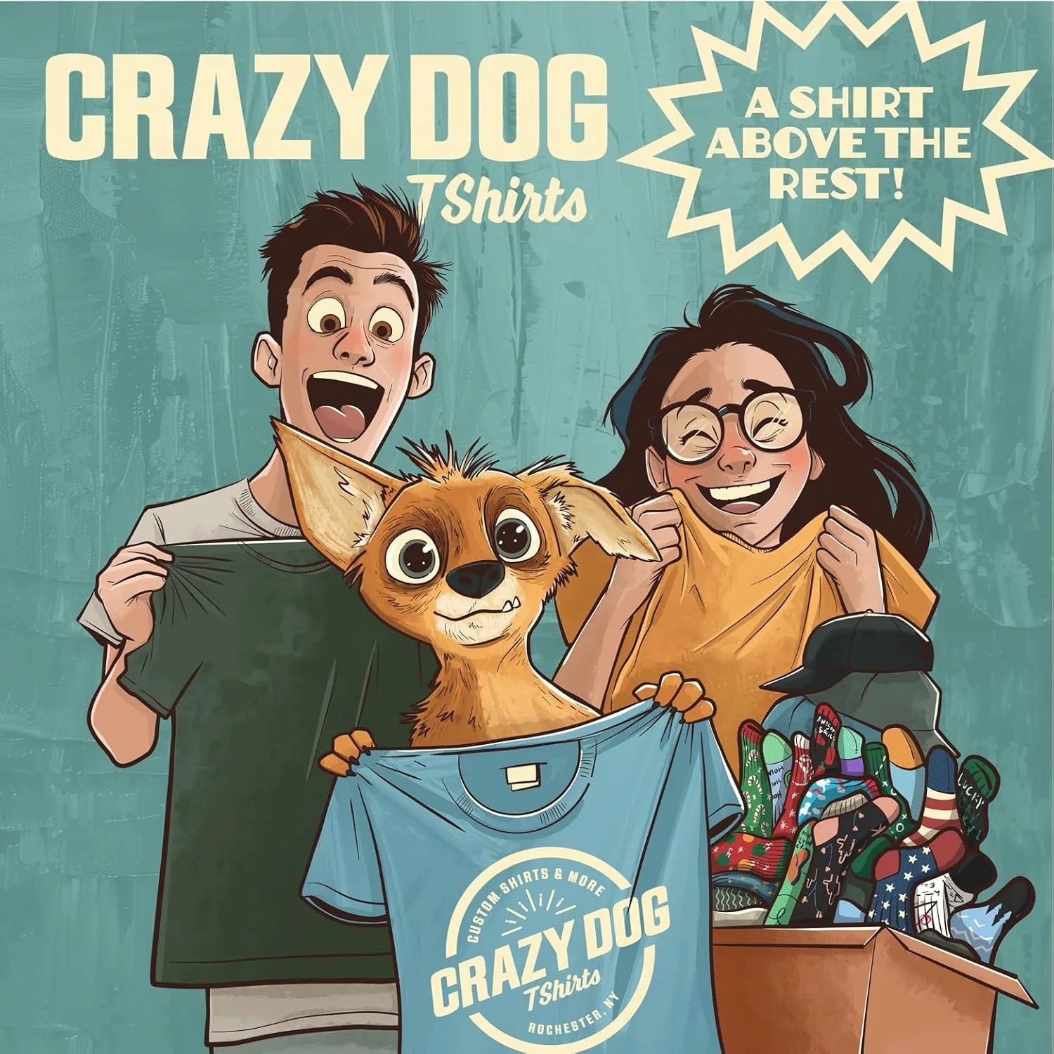 Crazy Dog Mens T Shirt My Favorite People Call Me Papa Family Love Fathers Day Tee