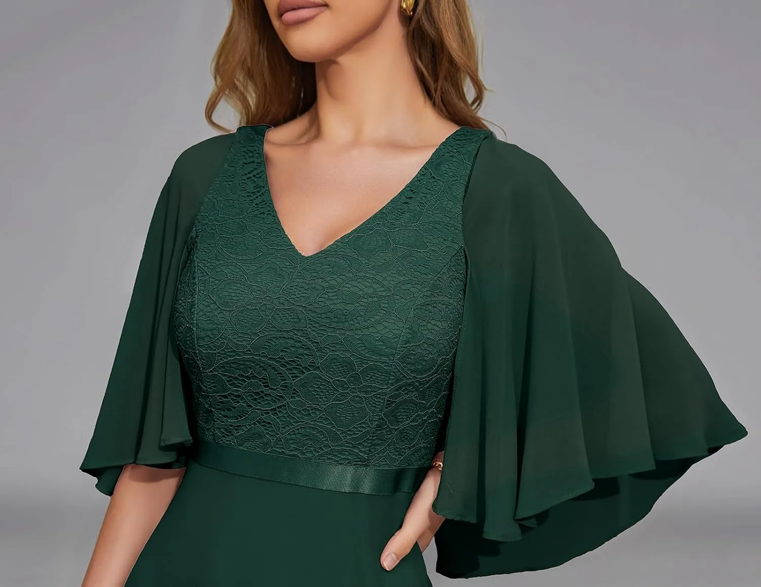 DRESSTELLS Womans Wedding Guest Formal Dress, 2025 Summer Bridesmaid Party Long Prom Church Dresses