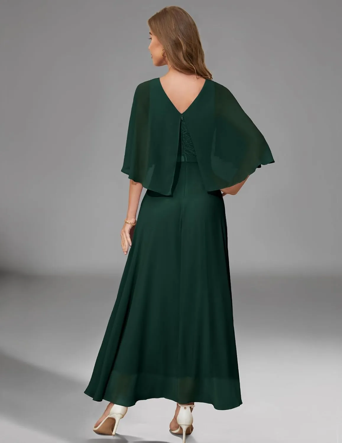 DRESSTELLS Womans Wedding Guest Formal Dress, 2025 Summer Bridesmaid Party Long Prom Church Dresses