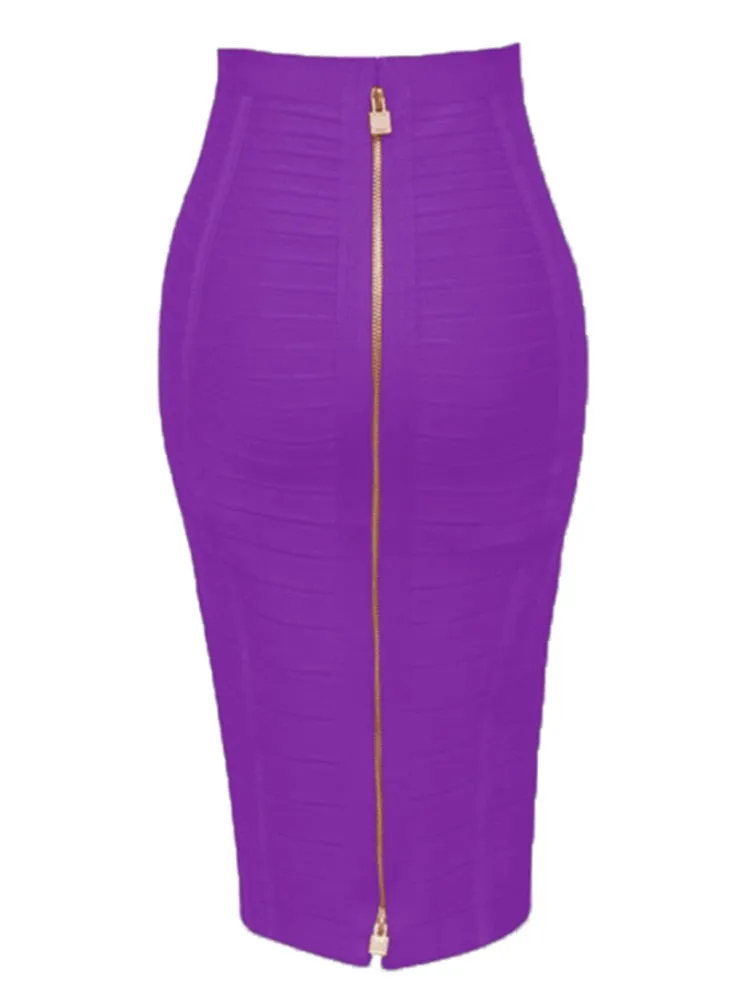 Elastic Bodycon Summer Pencil Skirt