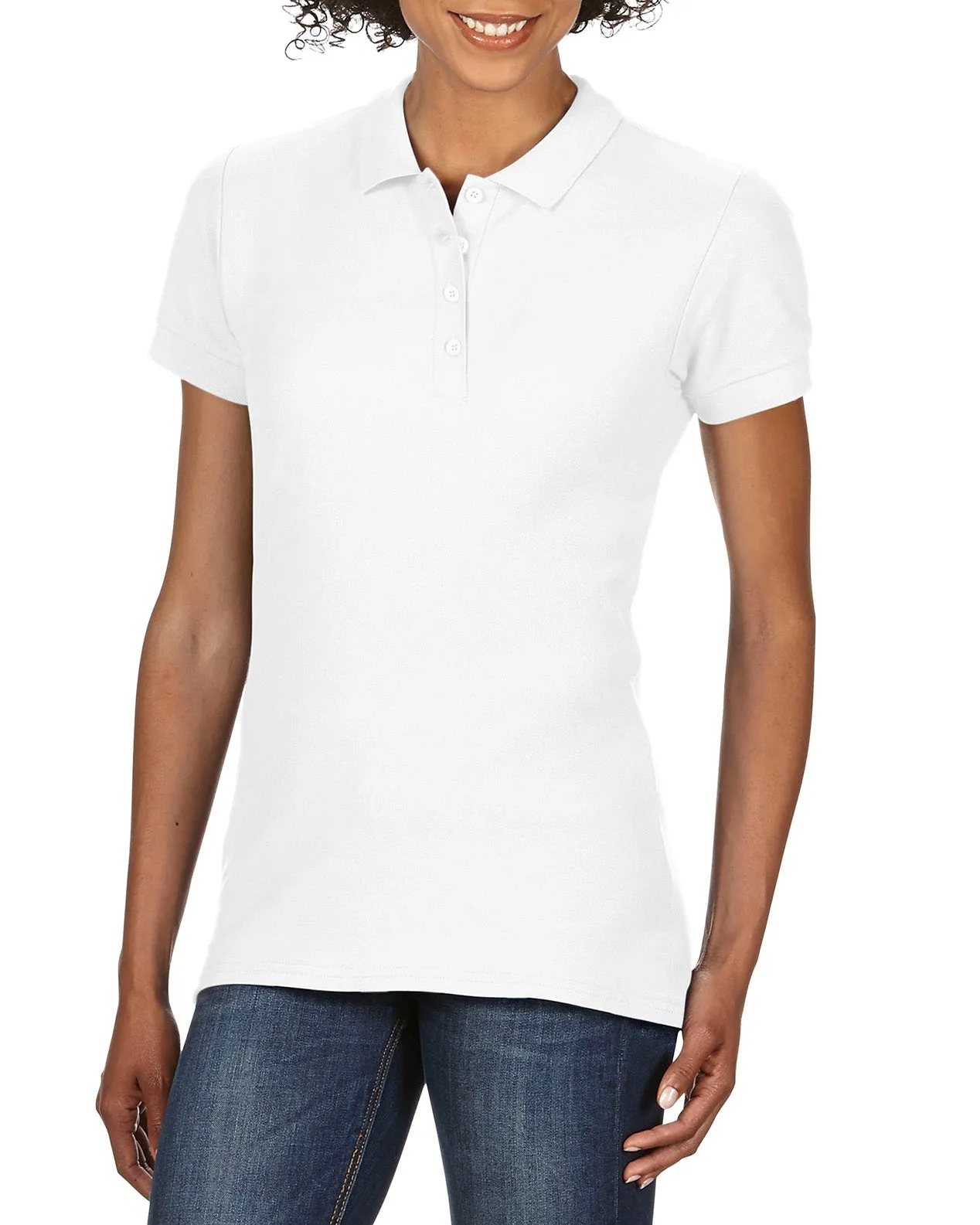 Gildan Softstyle Ladies Double Pique Polo (64800L)