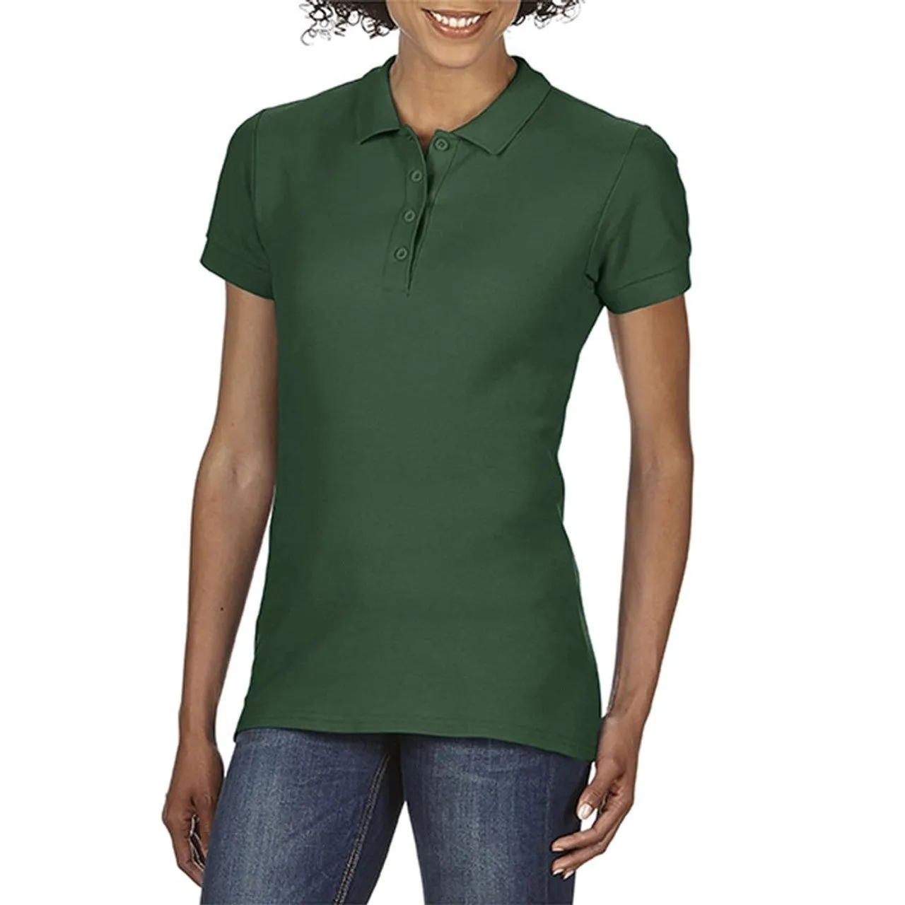 Gildan Softstyle Ladies Double Pique Polo (64800L)