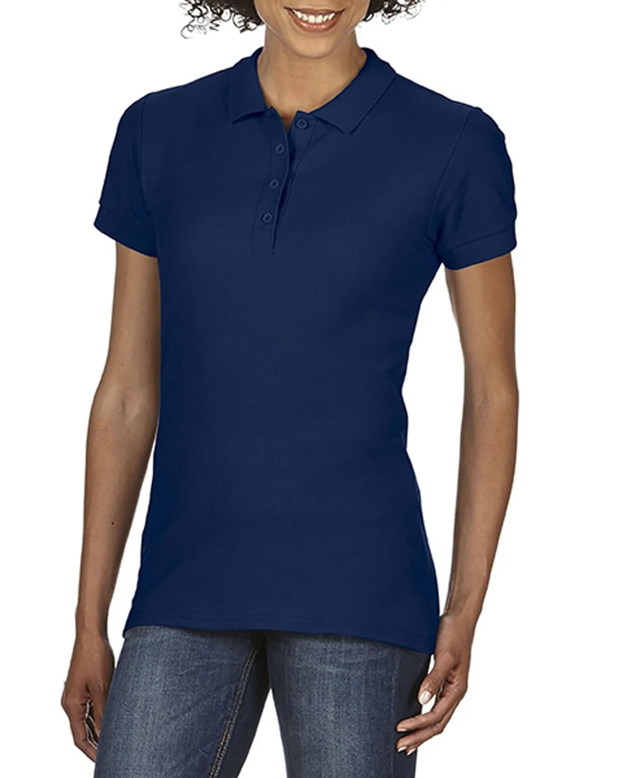 Gildan Softstyle Ladies Double Pique Polo (64800L)