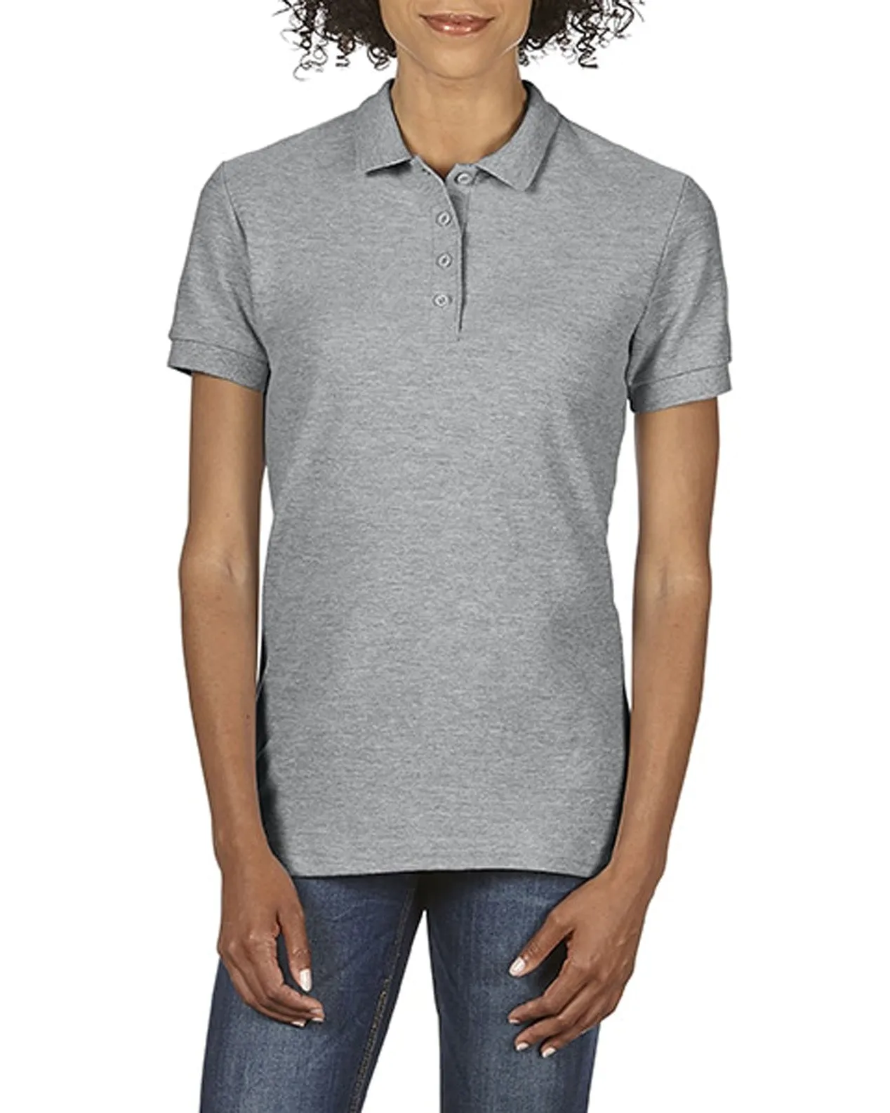 Gildan Softstyle Ladies Double Pique Polo (64800L)