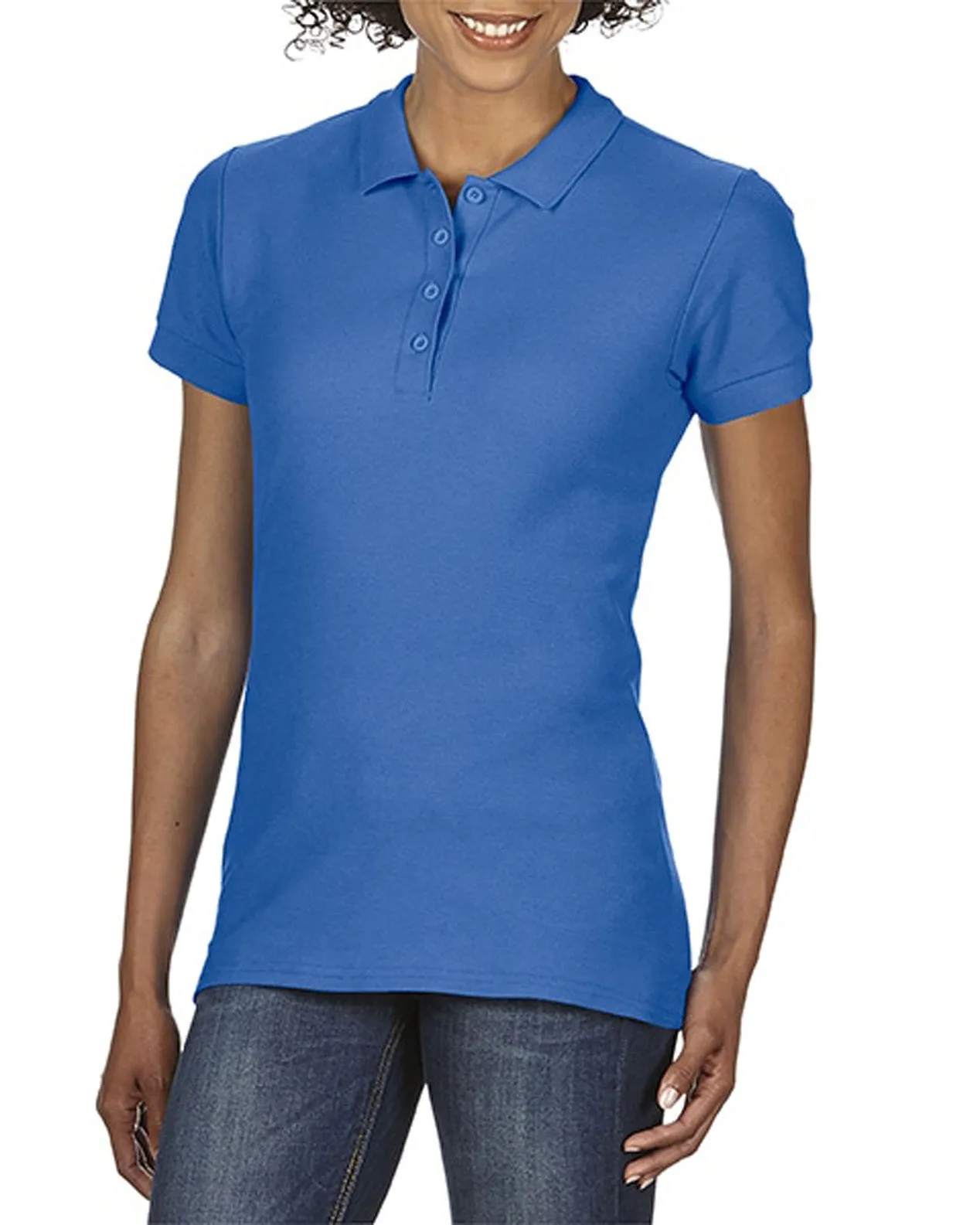 Gildan Softstyle Ladies Double Pique Polo (64800L)