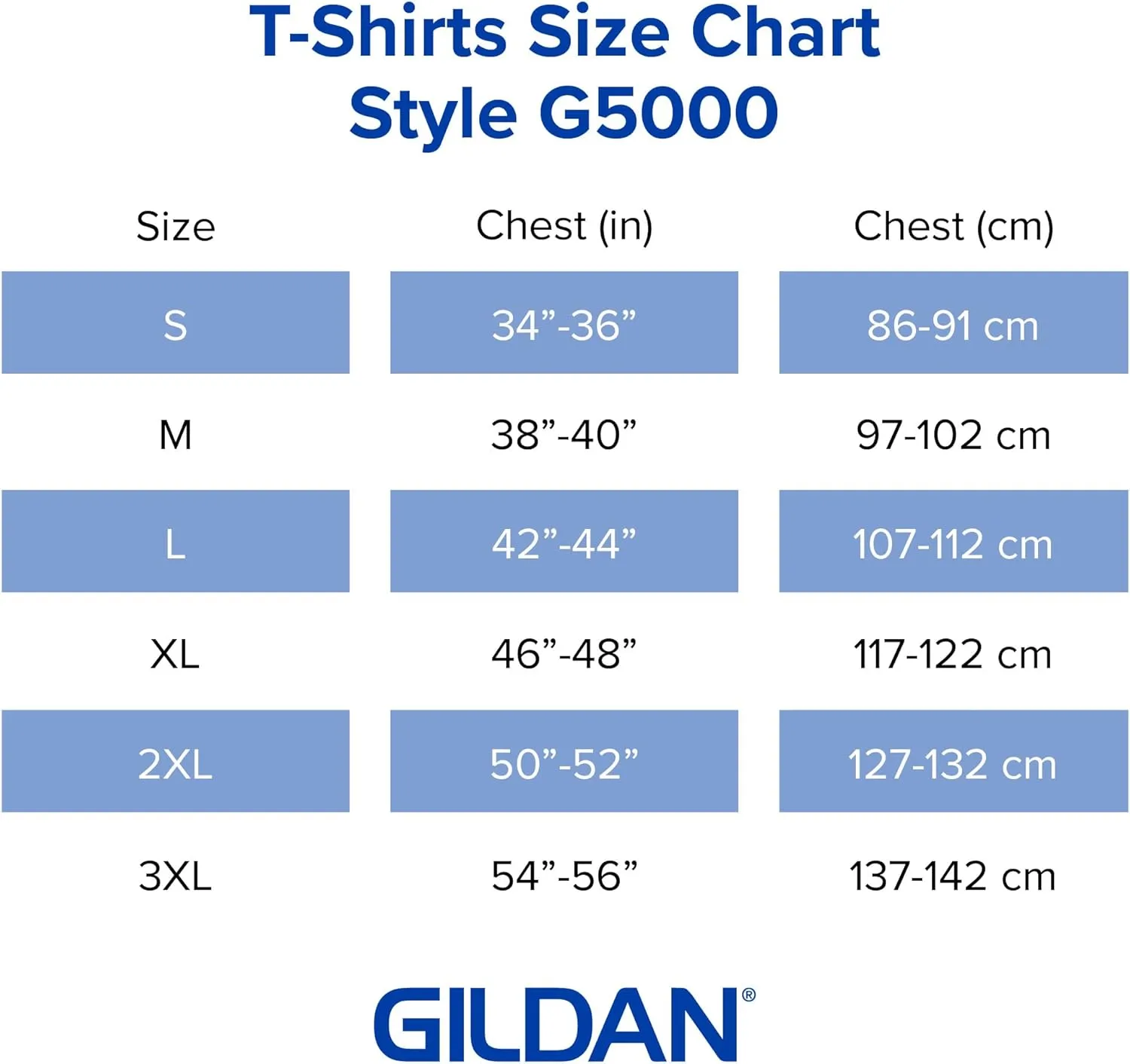 Gildan Unisex Adult Heavy Cotton T-Shirt, Style G5000, Multipack