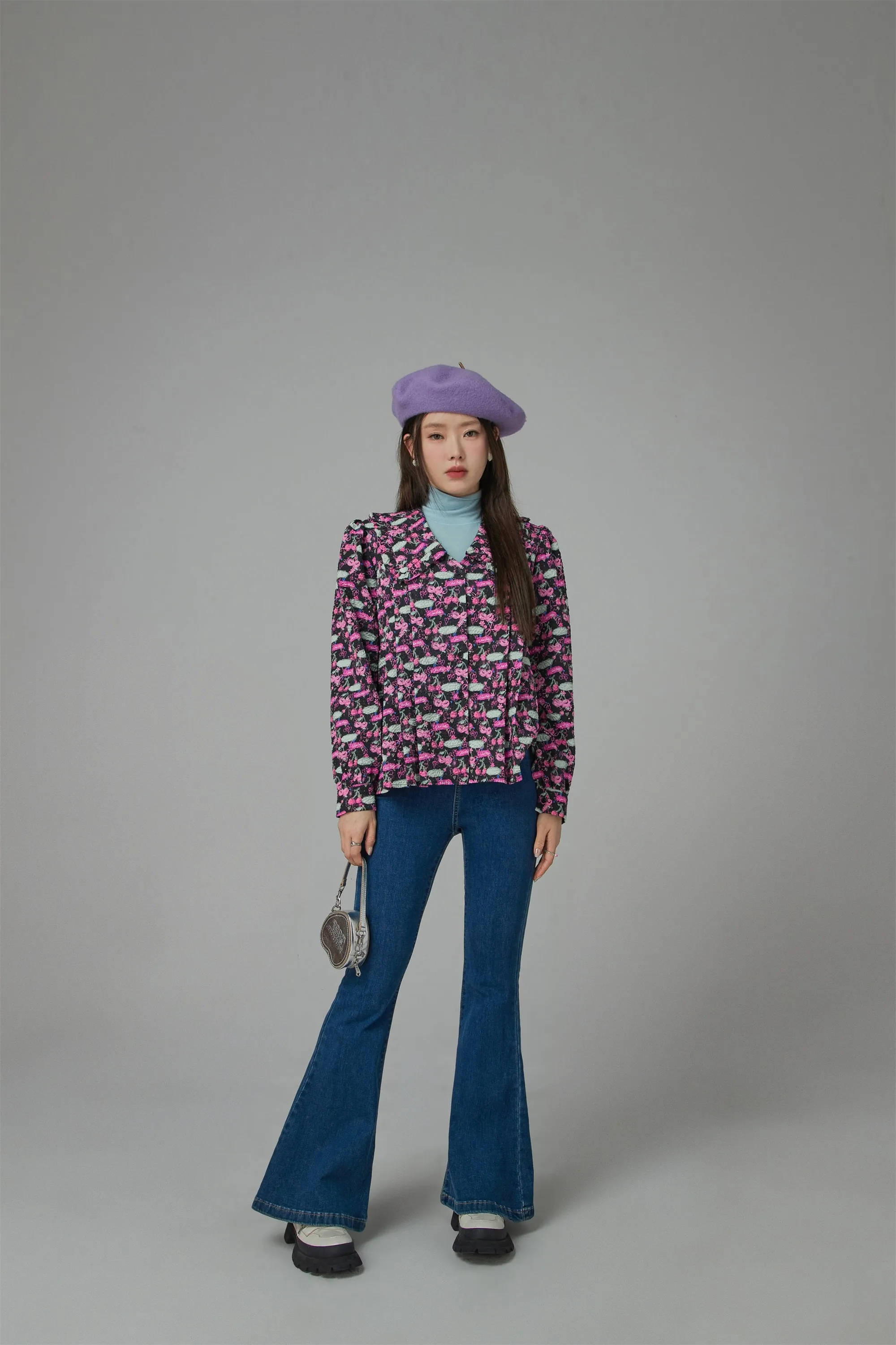 My Heart Is A Garden Floral Blouse