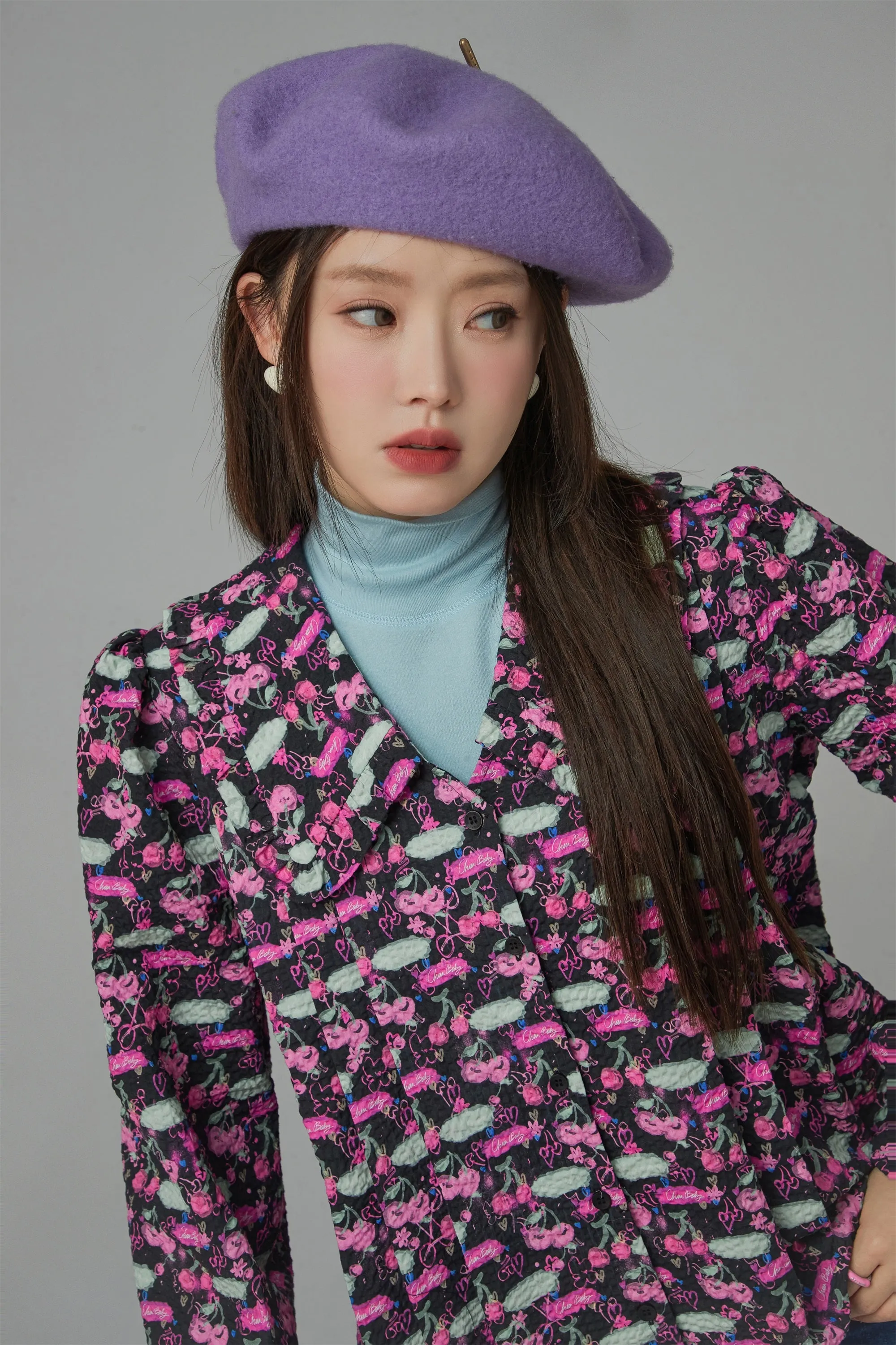 My Heart Is A Garden Floral Blouse