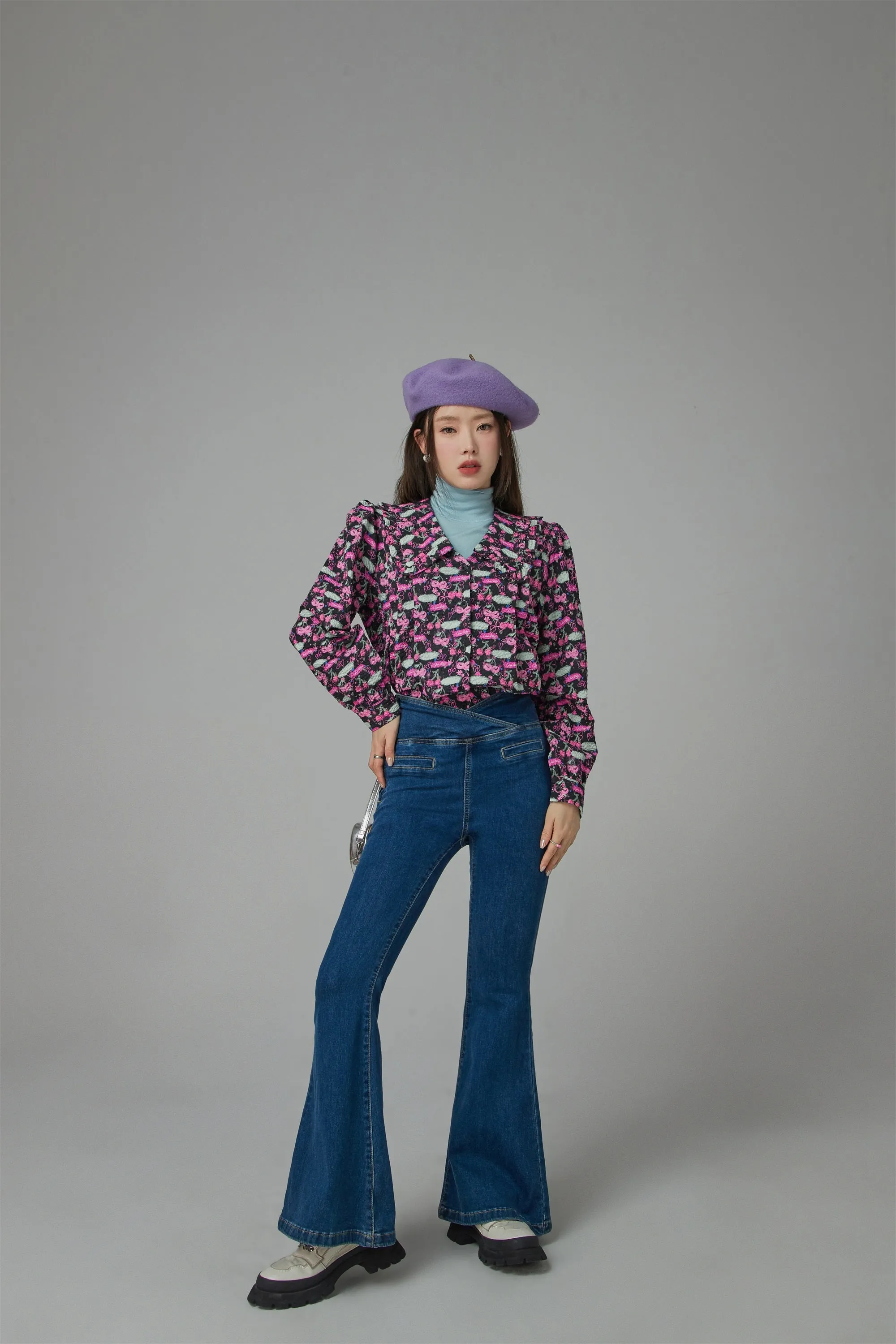 My Heart Is A Garden Floral Blouse