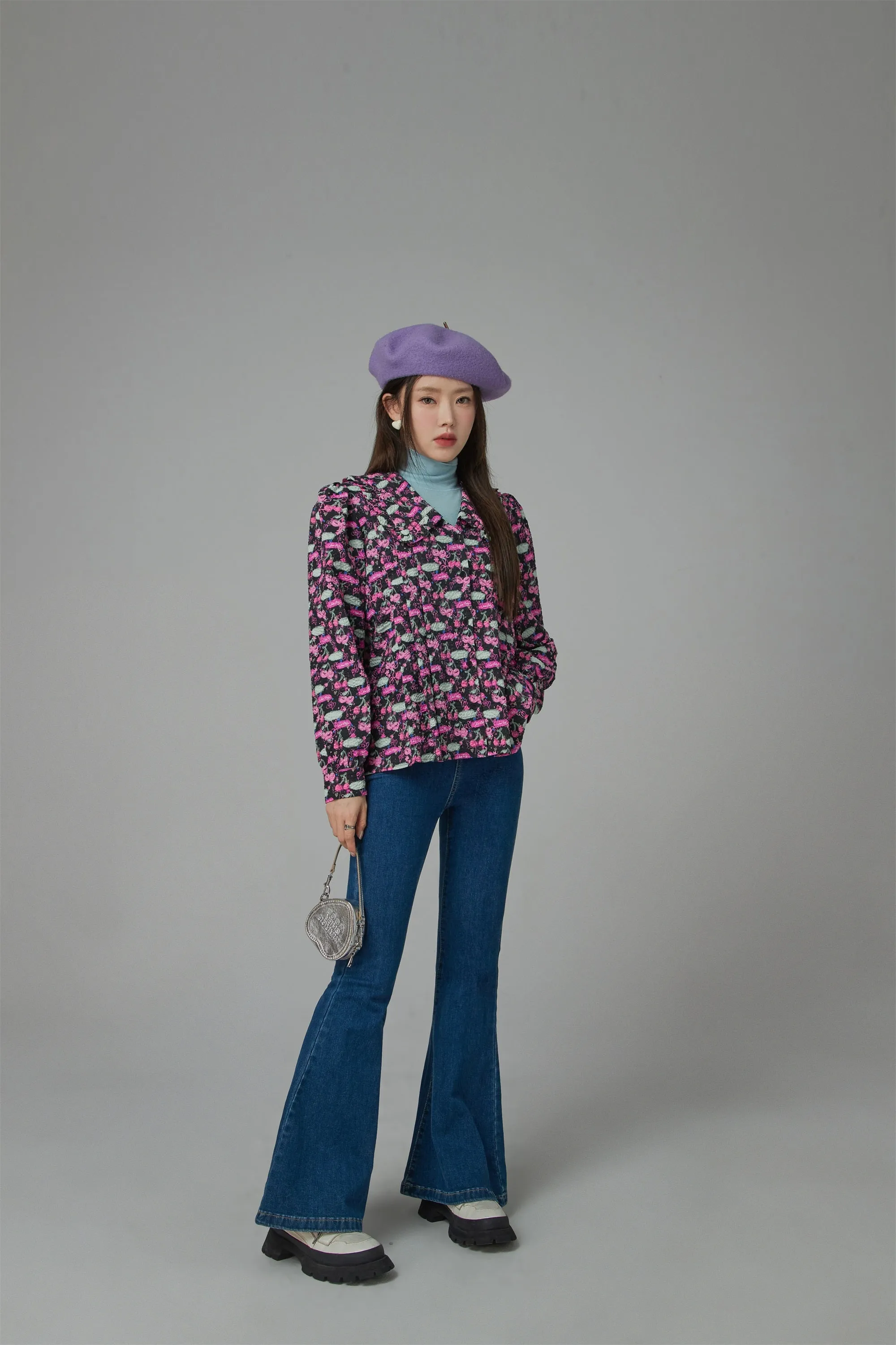 My Heart Is A Garden Floral Blouse