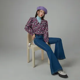 My Heart Is A Garden Floral Blouse