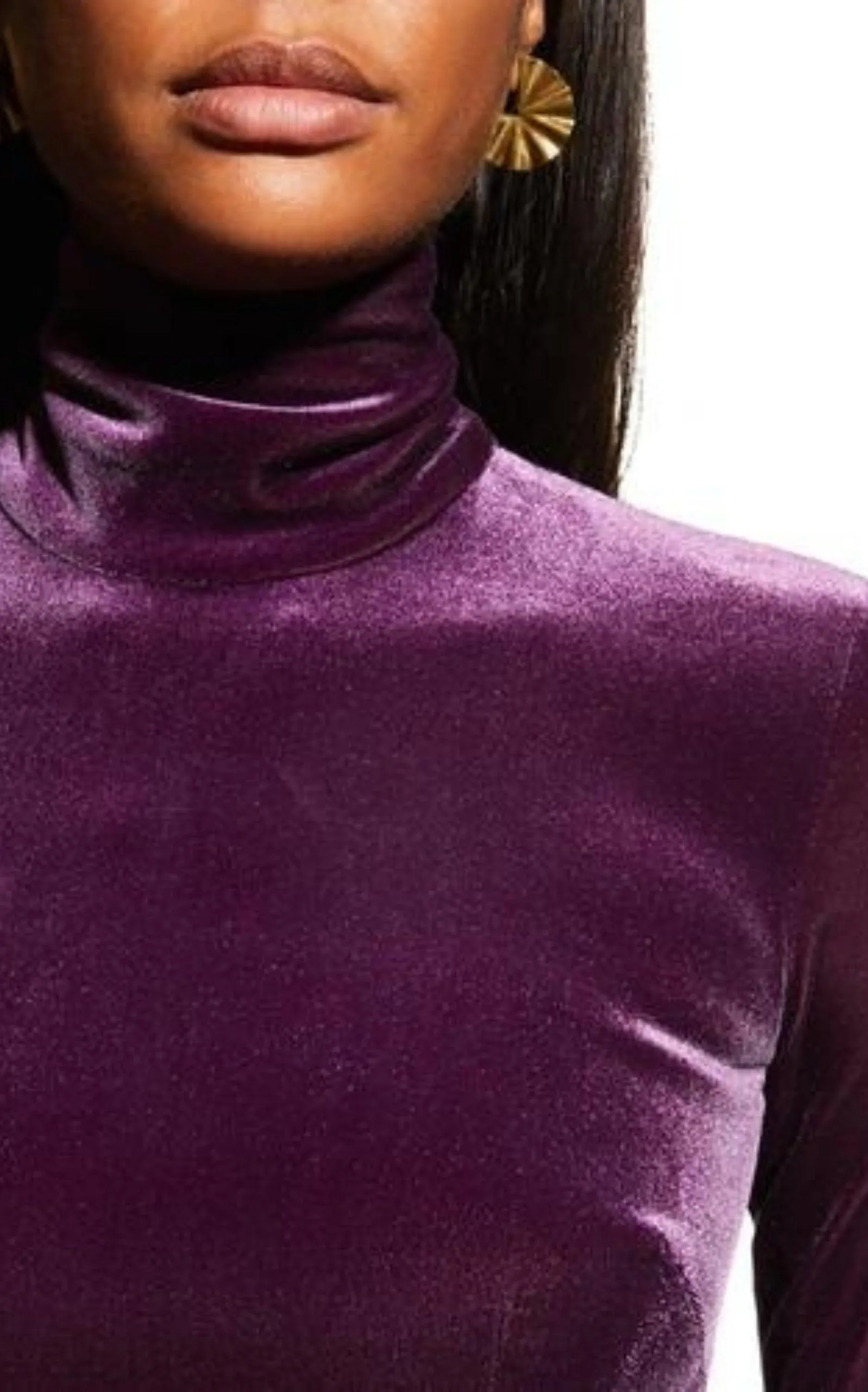 Tierney Velvet Column Gown
