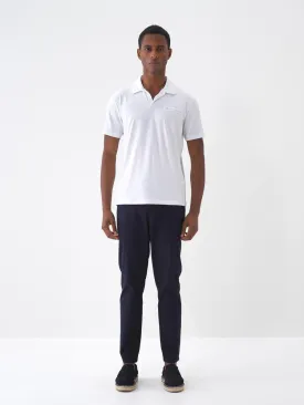 Xint White Polo With Pocket